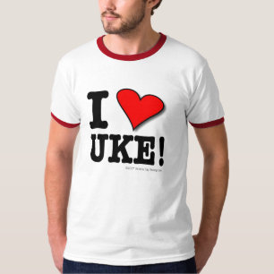J'AIME le T-shirt de concepteur d'UKE