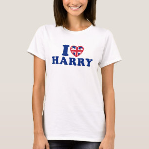 J'aime le T-shirt de dames de Harry