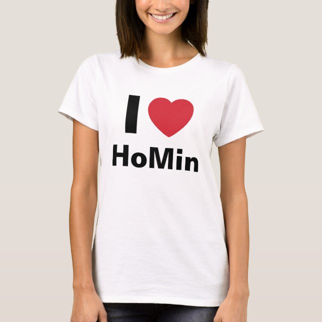 J'aime le T-shirt de DBSK HoMin (Devant)