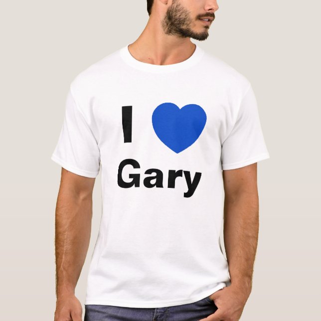 J'aime le T-shirt de Gary (Devant)