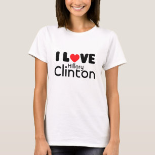 J'aime le T-shirt de Hillary Clinton