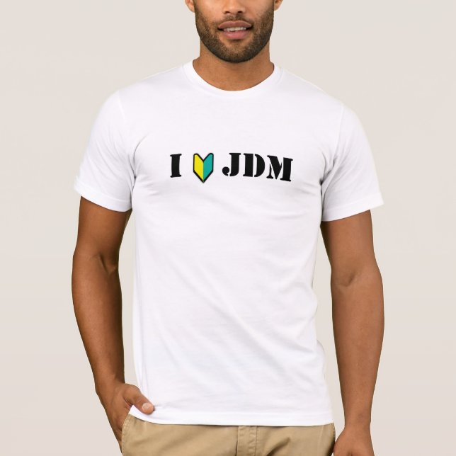 J'aime le T-shirt de JDM (Devant)