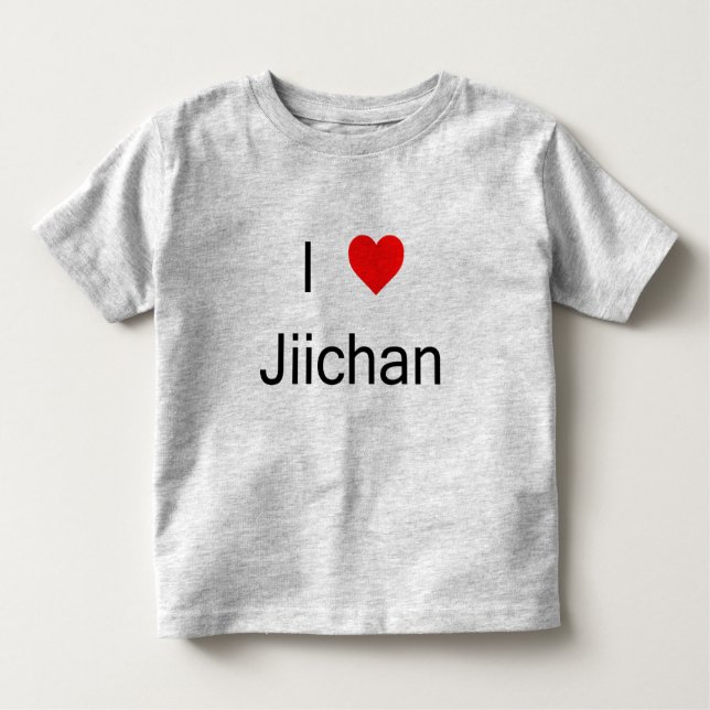 J'aime le T-shirt de Jiichan (Devant)