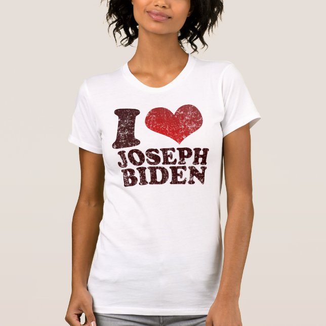 J'aime le T-shirt de Joseph Biden (Devant)