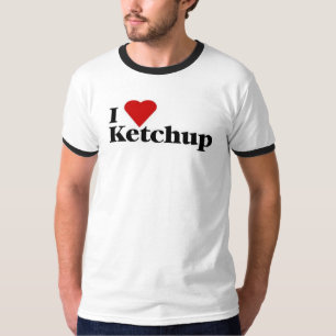 J'aime le T-shirt de ketchup