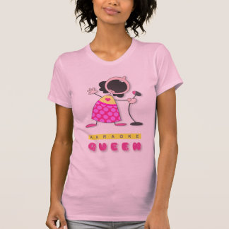 J'aime le T-shirt de la Reine de karaoke du