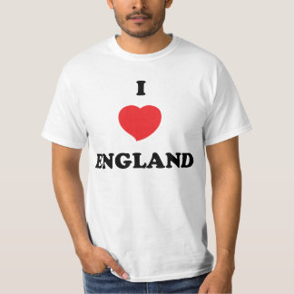 J'AIME le T-shirt de l'Angleterre