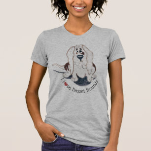 J'aime le T-shirt de l'encolure ras du cou des