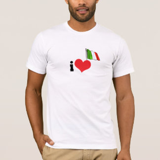 j'aime le T-shirt de l'Italie