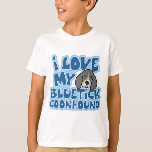 J'aime le T-shirt de mon de Bluetick enfant de