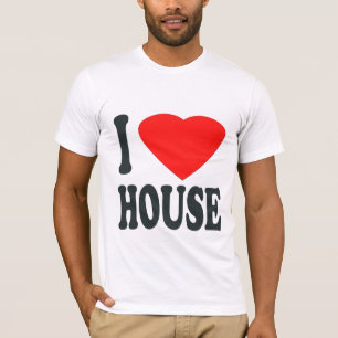 J'AIME LE T-SHIRT de MUSIQUE de MAISON (le