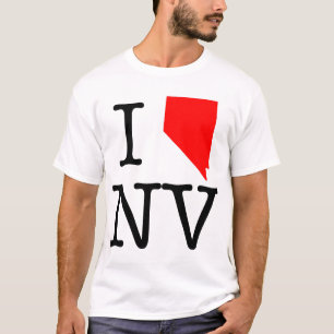 J'aime le T-shirt de nanovolt Nevada