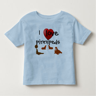 J'aime le T-shirt de Pinnipeds