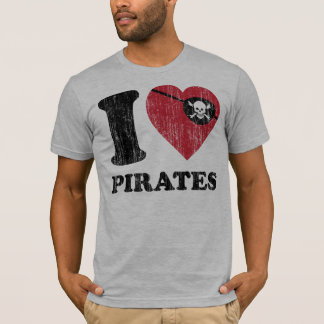 j'aime le T-shirt de pirates
