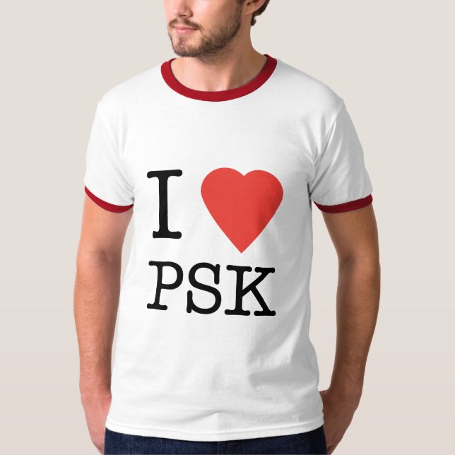 J'aime le T-shirt de PSK (Devant)