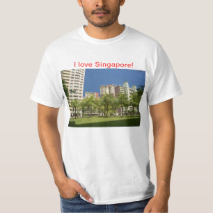 J'aime le T-shirt de Singapour !