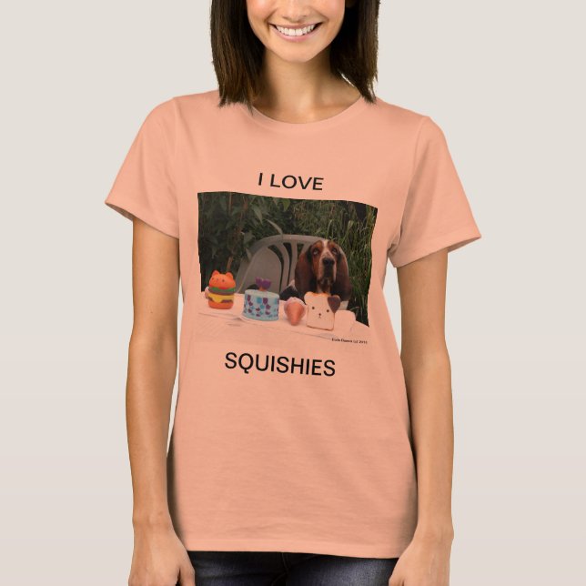 J'aime le T-shirt de Squishies comportant le (Devant)