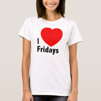 J'aime le T-shirt de vendredi