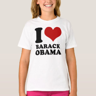 J'aime le T-shirt d'enfants de Barack Obama