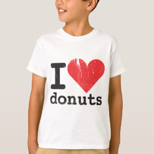 J'aime le T-shirt d'enfants de butées toriques