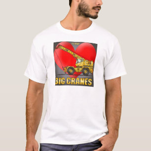 J'aime le T-shirt des grands hommes de grues