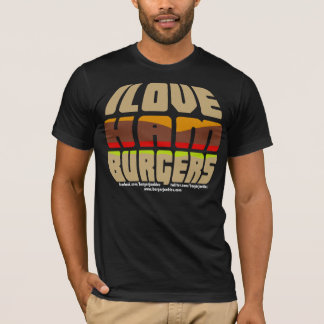 J'aime le T-shirt d'hamburgers
