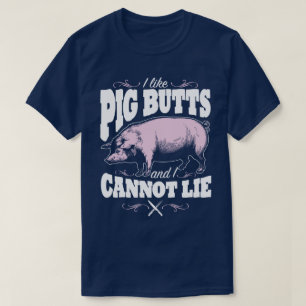 J'aime le T-shirt drôle d'humeur de slogan de BBQ