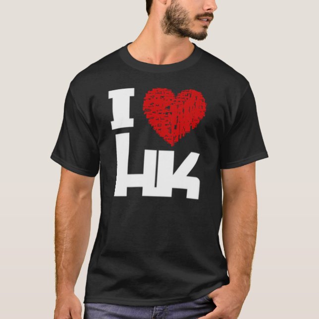 J'aime le T-shirt du HK (Devant)