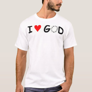 J'aime le T-shirt d'un DIEU