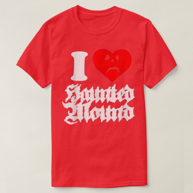 J'Aime Le T-shirt Haunted Mound (Design devant)