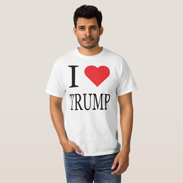 J'AIME LE T-SHIRT IMPRESSIONNANT D'ATOUT (Devant entier)