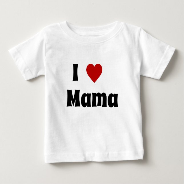 J'aime le t-shirt maman (Devant)