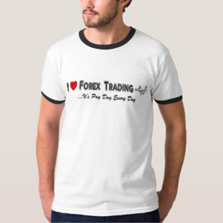 J'aime le T-shirt marchand de forex