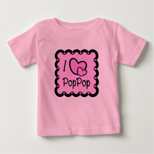 J'aime le T-shirt mignon de PopPop