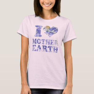 J'aime le T-shirt organique de Terre