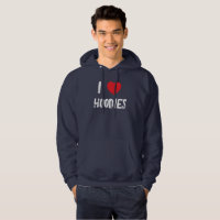 J'aime le T-shirt Sweat - shirt à capuche