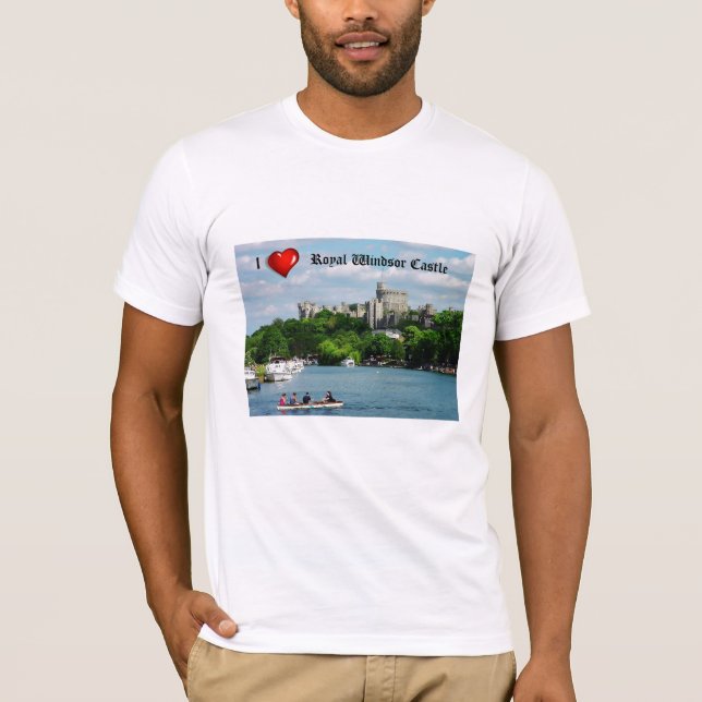 J'aime le t-shirt Windsor Castle (Devant)