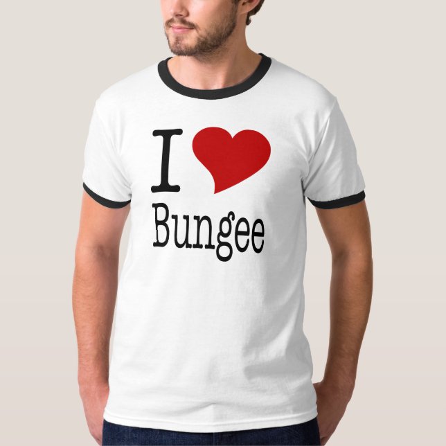 J'aime le T-shirts de Bungee (Devant)