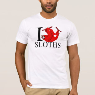 J'aime le T-shirts de paresses