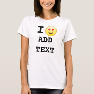 J'aime le T-shirts fait sur commande