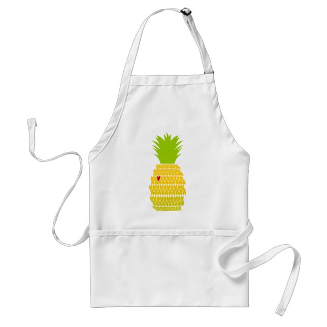 J'aime le tablier d'ananas (Devant)
