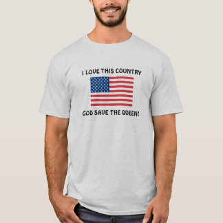 J'aime le tee - shirt drôle du T-shirt des hommes