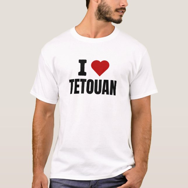J'aime le Tétouan - J'aime le T-shirt Tétouan (Devant)