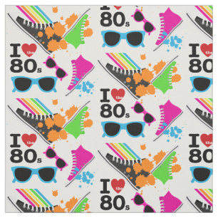 J'aime le tissu des années 80