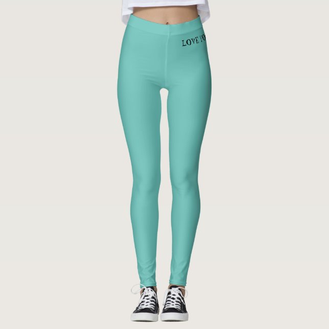 J'AIME LE YOGA ! Leggings (Devant)