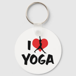 J'aime le Yoga Porte-clés