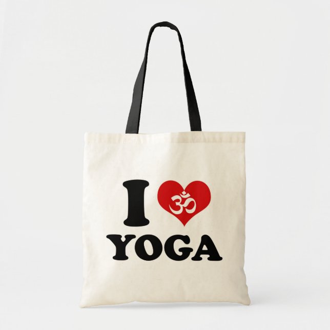 J'AIME LE YOGA - sac (Devant)