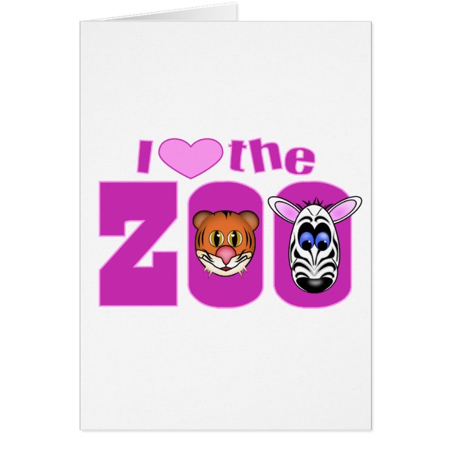 J'aime le zoo (Devant)