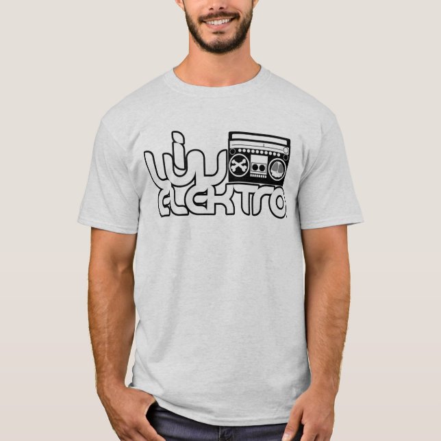 j'aime l'électro T-shirt (Devant)