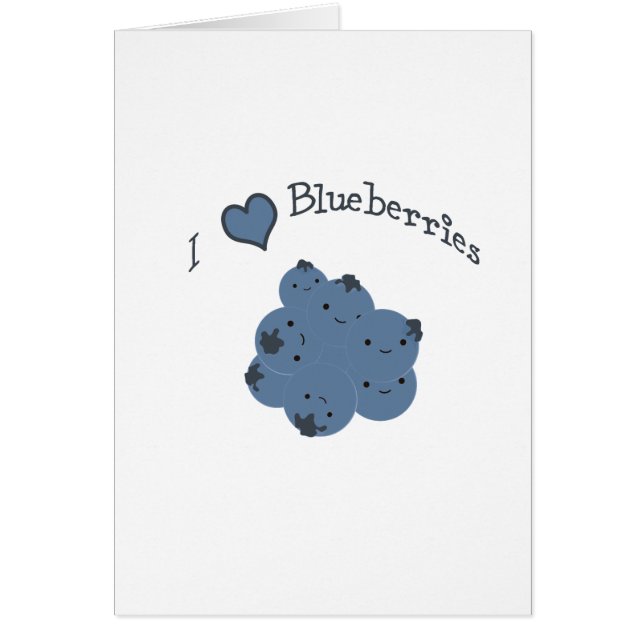 J'aime les bleuets (Devant)